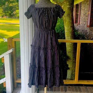 NWT True Craft striped Dress, Size M